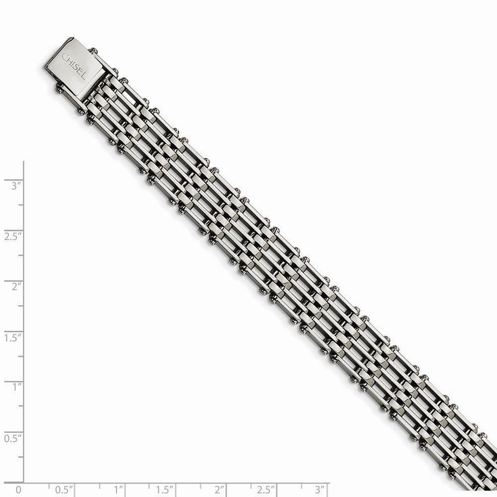 Stainless Steel Polished 8.5in Bracelet