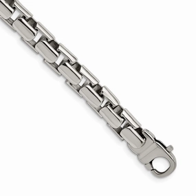 Stainless Steel Polished 8.5in Bracelet