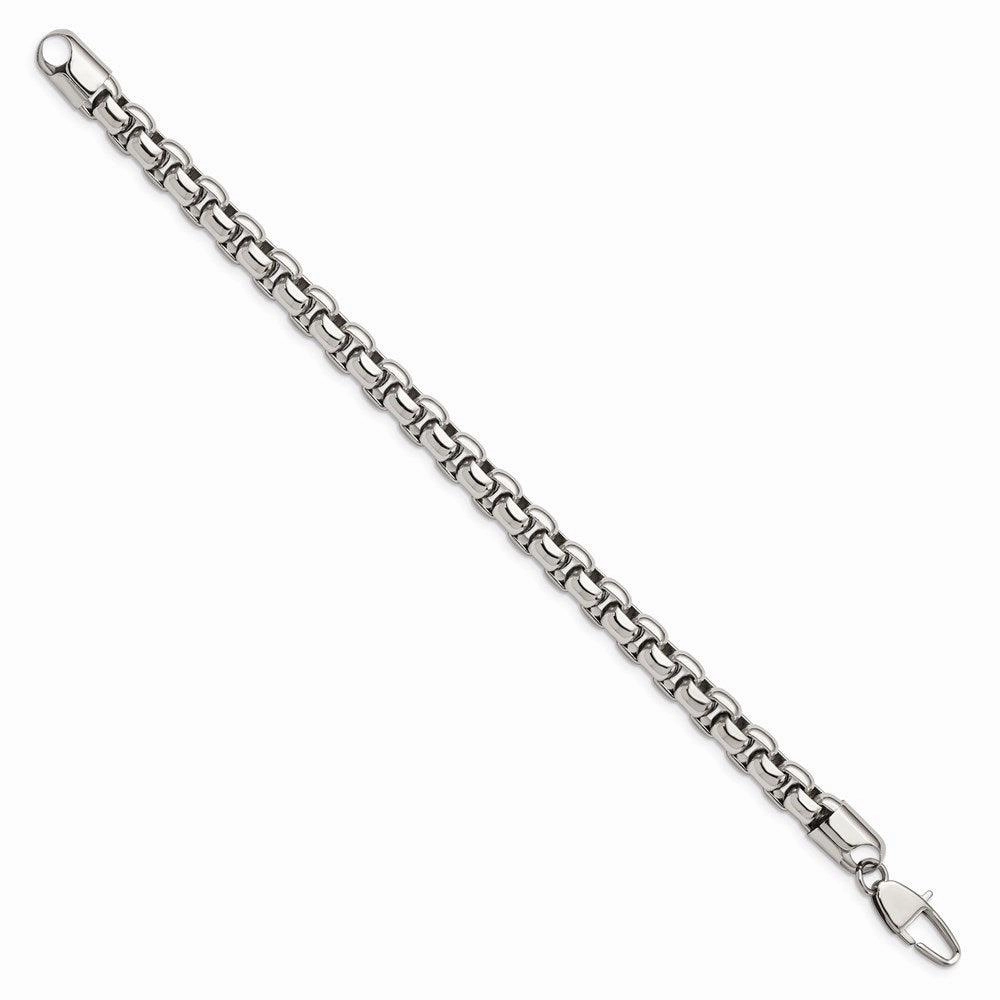 Stainless Steel Polished 9in. Bracelet