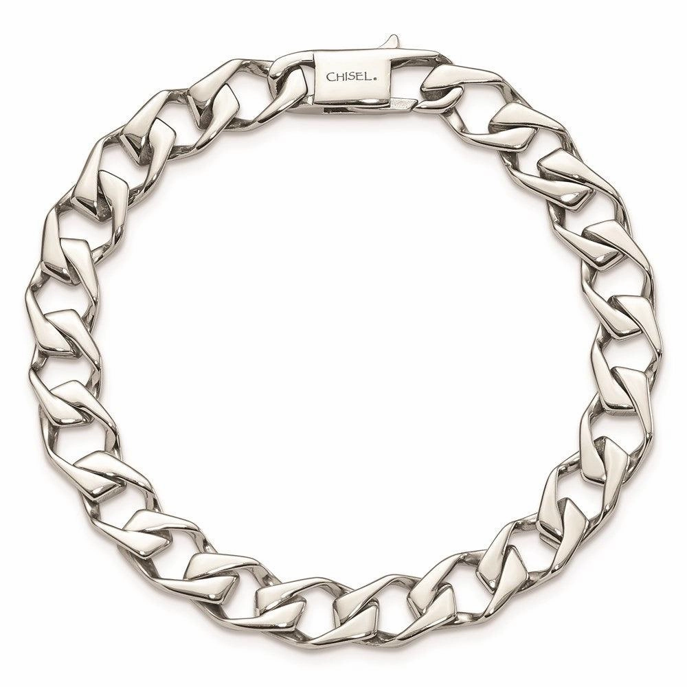 Stainless Steel Polished Fancy Link 8.5in Bracelet