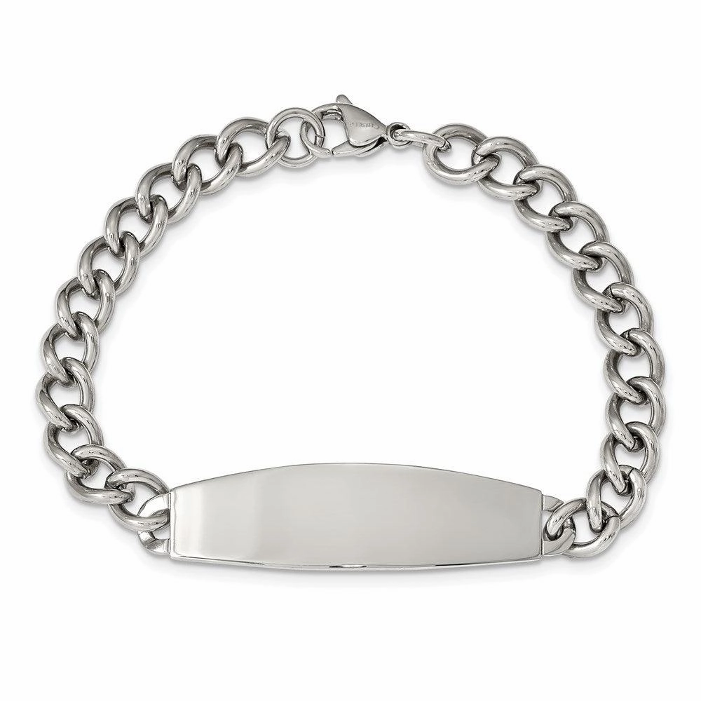 Stainless Steel Polished ID 8.5in Bracelet
