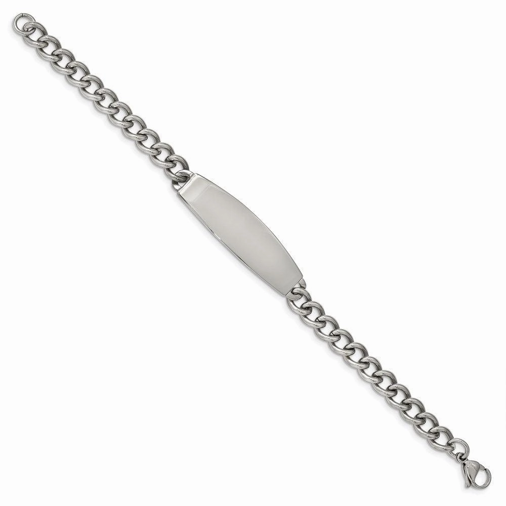 Stainless Steel Polished ID 8.5in Bracelet