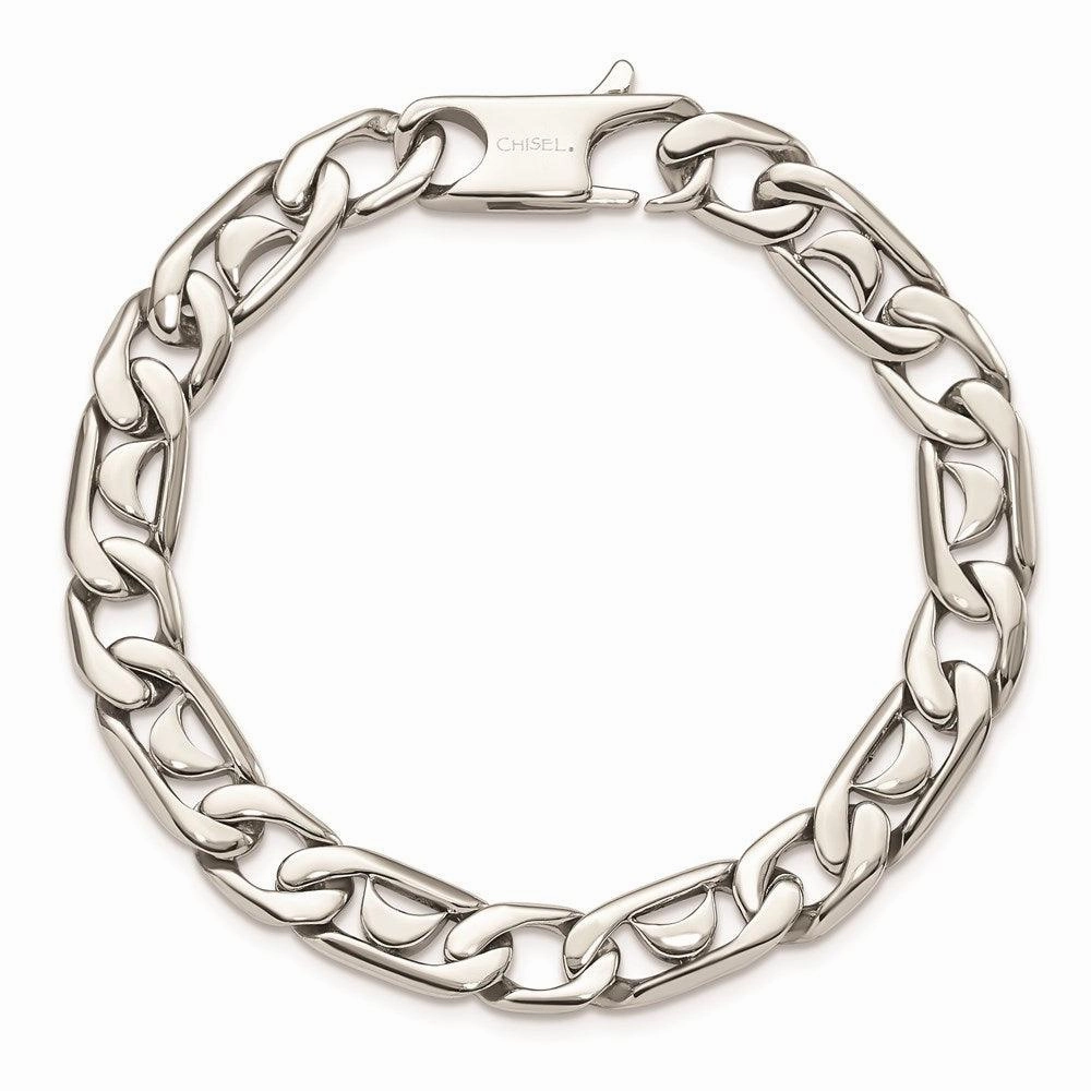 Stainless Steel Polished Links Bracelet
