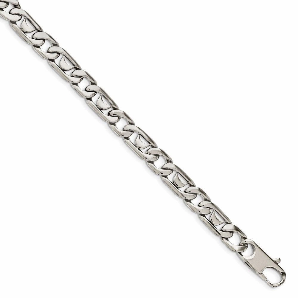 Stainless Steel Polished Links Necklace