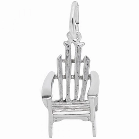 Sterling Silver Adirondack Chair Charm