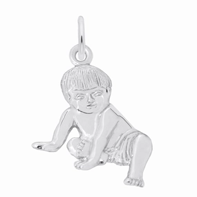 Sterling Silver Baby Charm
