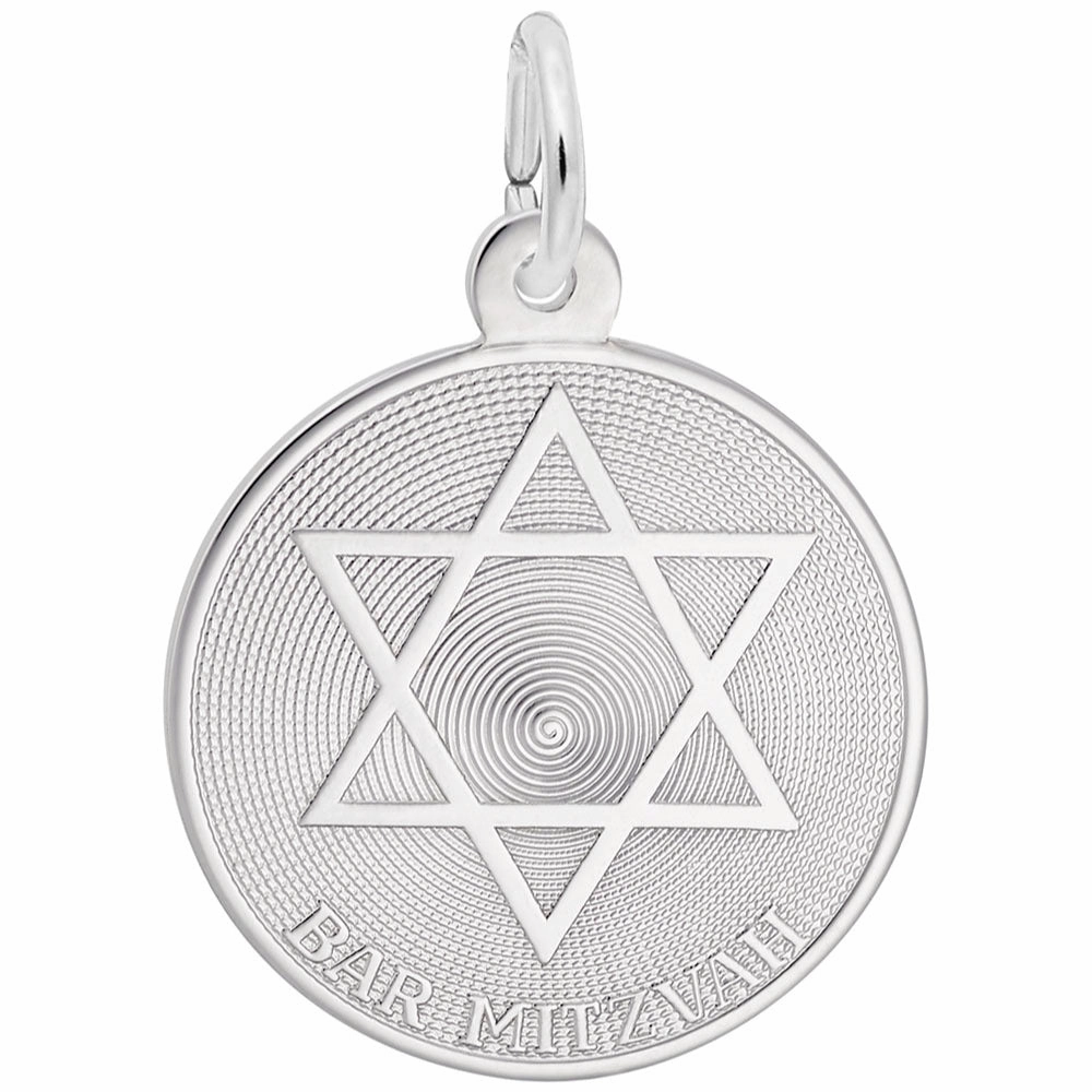 Sterling Silver Bar Mitzvah Charm