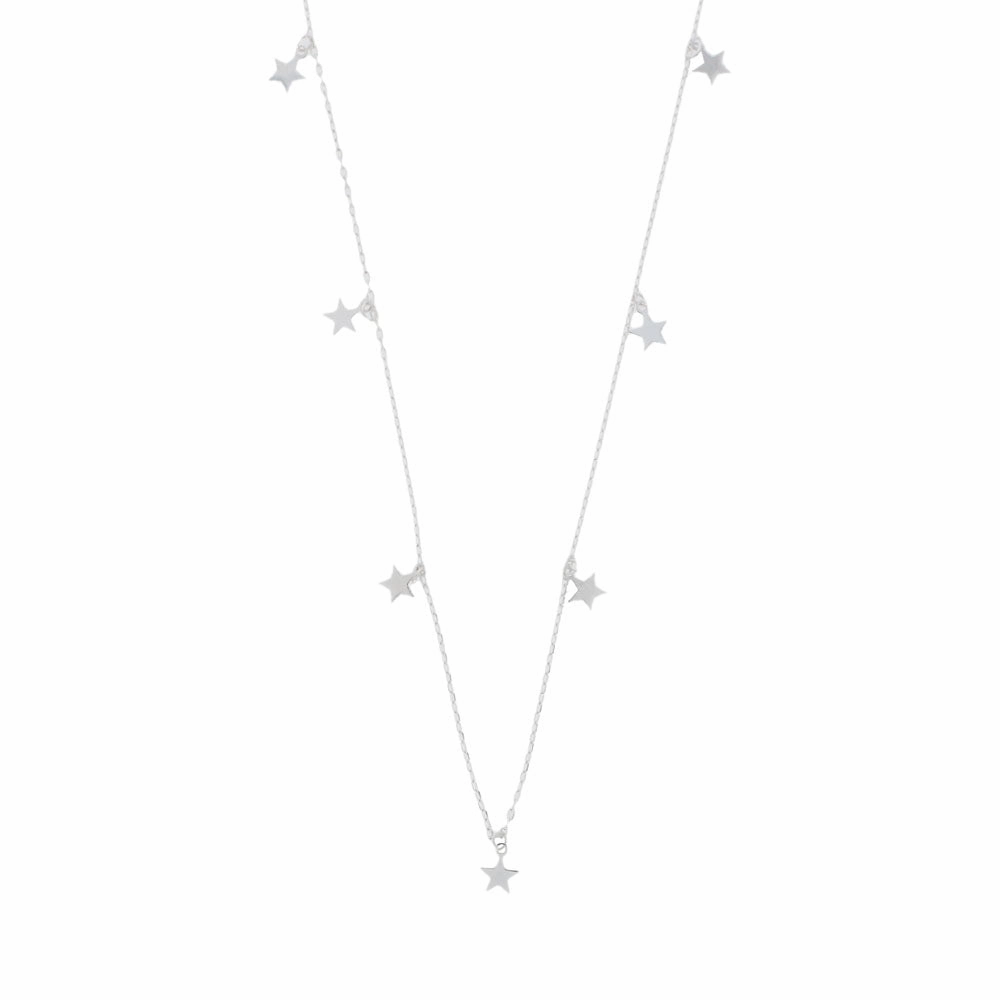 Sterling Silver Celestial Star Necklace
