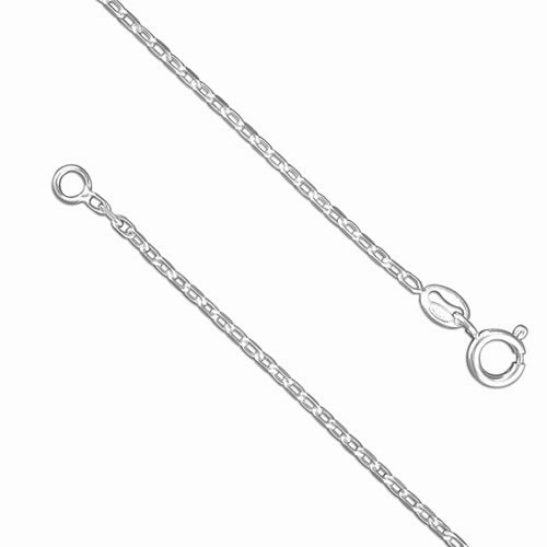 Sterling Silver Cubic Zirconia Round Locket and Chain