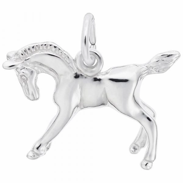 Sterling Silver Horse Charm