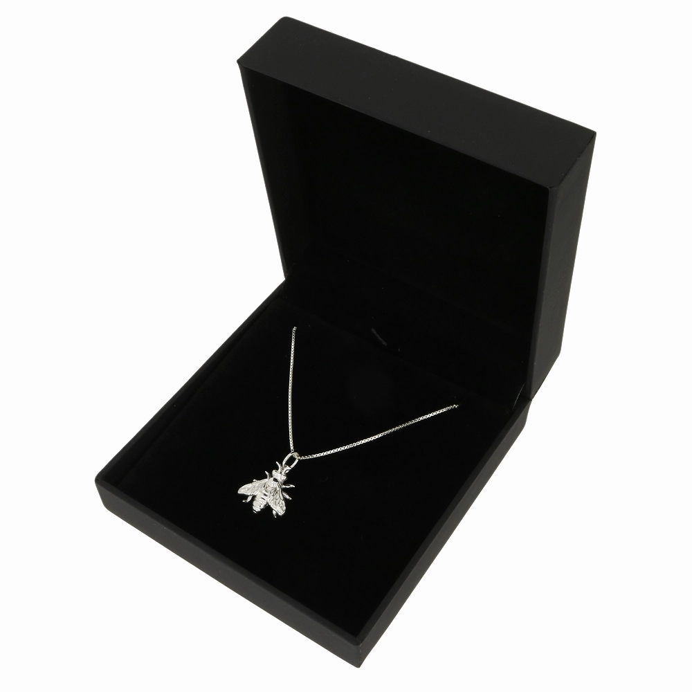 Sterling Silver Ladies Honey Bee Pendant and Chain