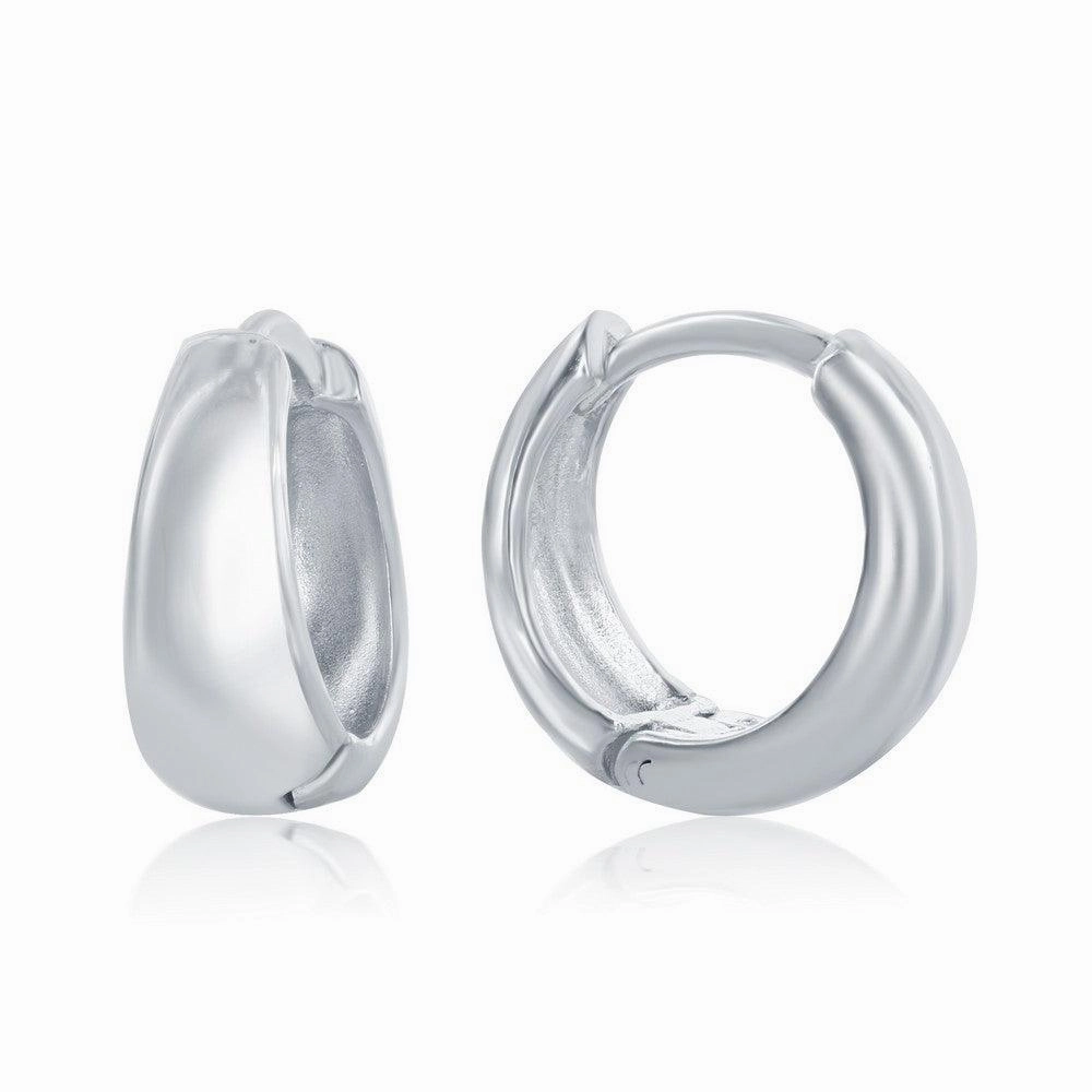 Sterling Silver Mini Huggie Earrings