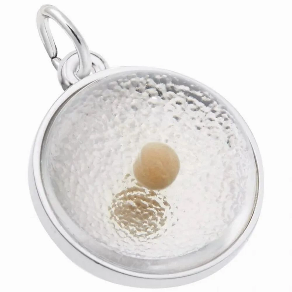 Sterling Silver Mustard Seed Charm