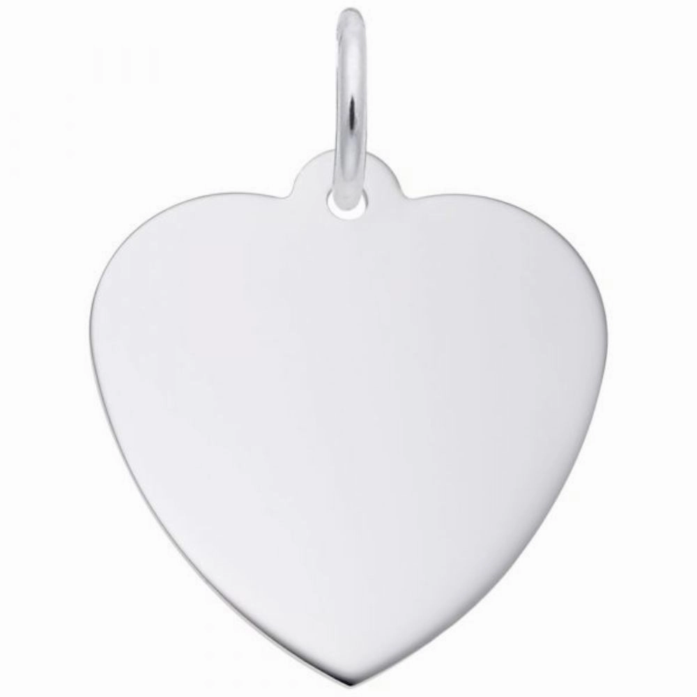 Sterling Silver Small Classic Heart Charm