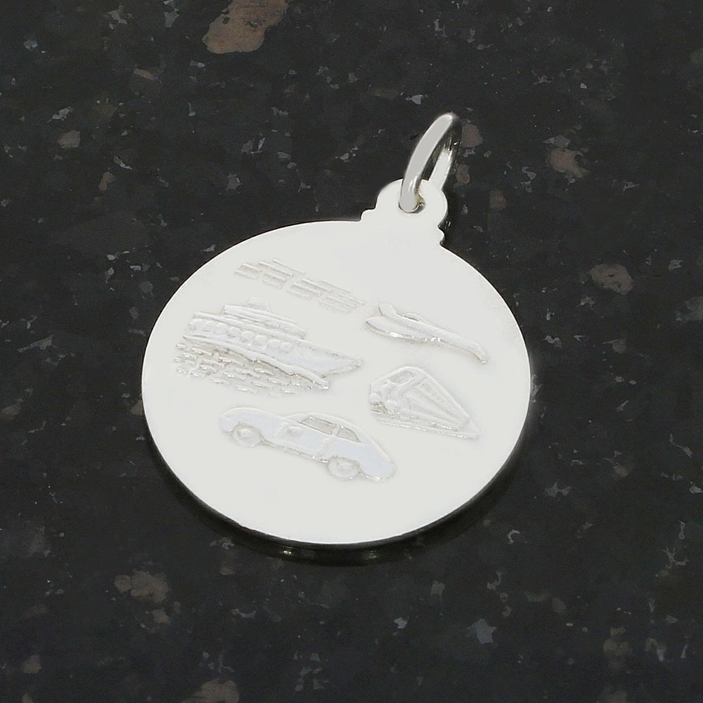 Sterling Silver St Christopher Pendant