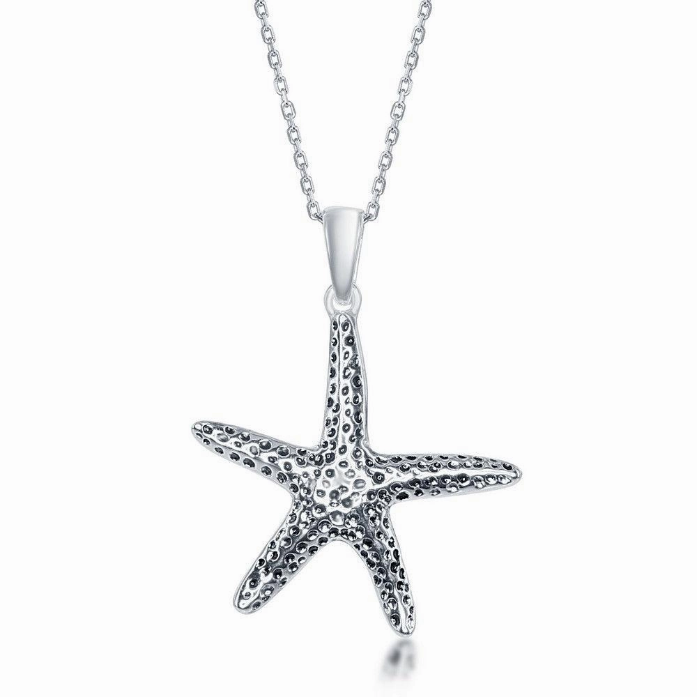 Sterling Silver Starfish Pendant