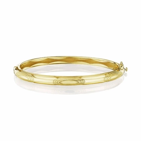 Tacori 18k Crescent Eclipse High Polish Bangle