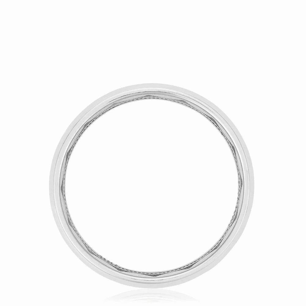 Tacori 18k Diamond High Polish Finish Men's Wedding Band