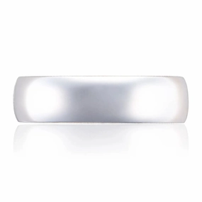 Tacori Classic 18k Two Tone Rounded High Polish Men's Wedding Band
