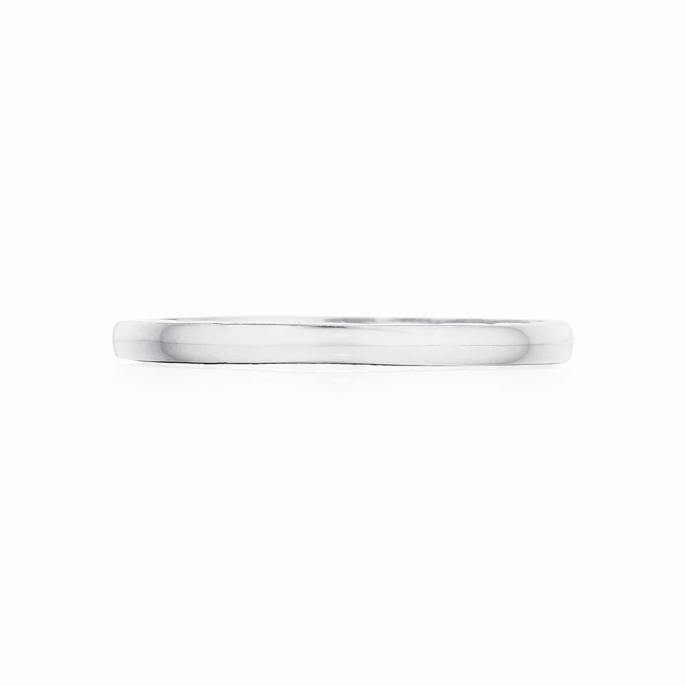 Tacori Coastal Crescent High Polish Finish Wedding Band
