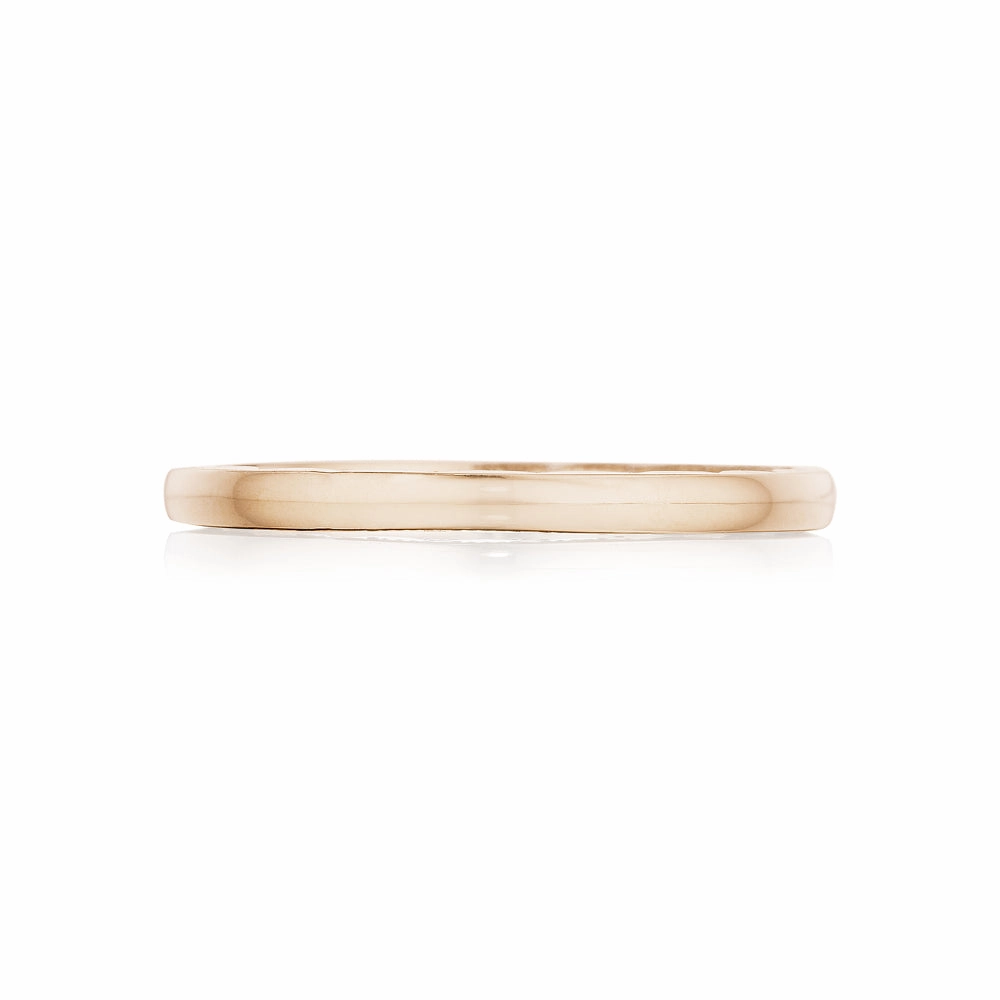 Tacori Coastal Crescent High Polish Finish Wedding Band