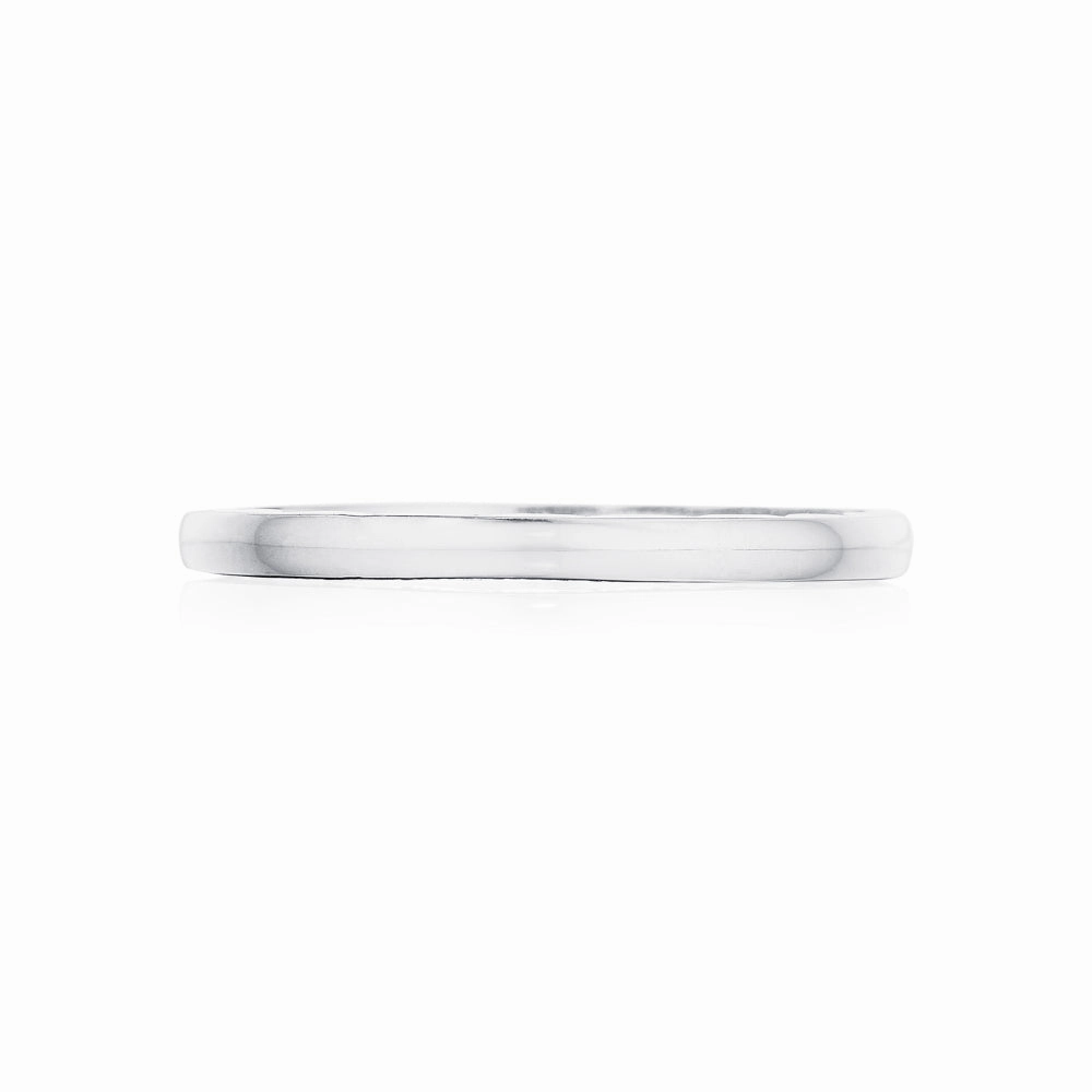 Tacori Coastal Crescent High Polish Finish Wedding Band