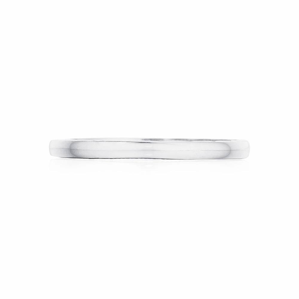 Tacori Coastal Crescent High Polish Finish Wedding Band