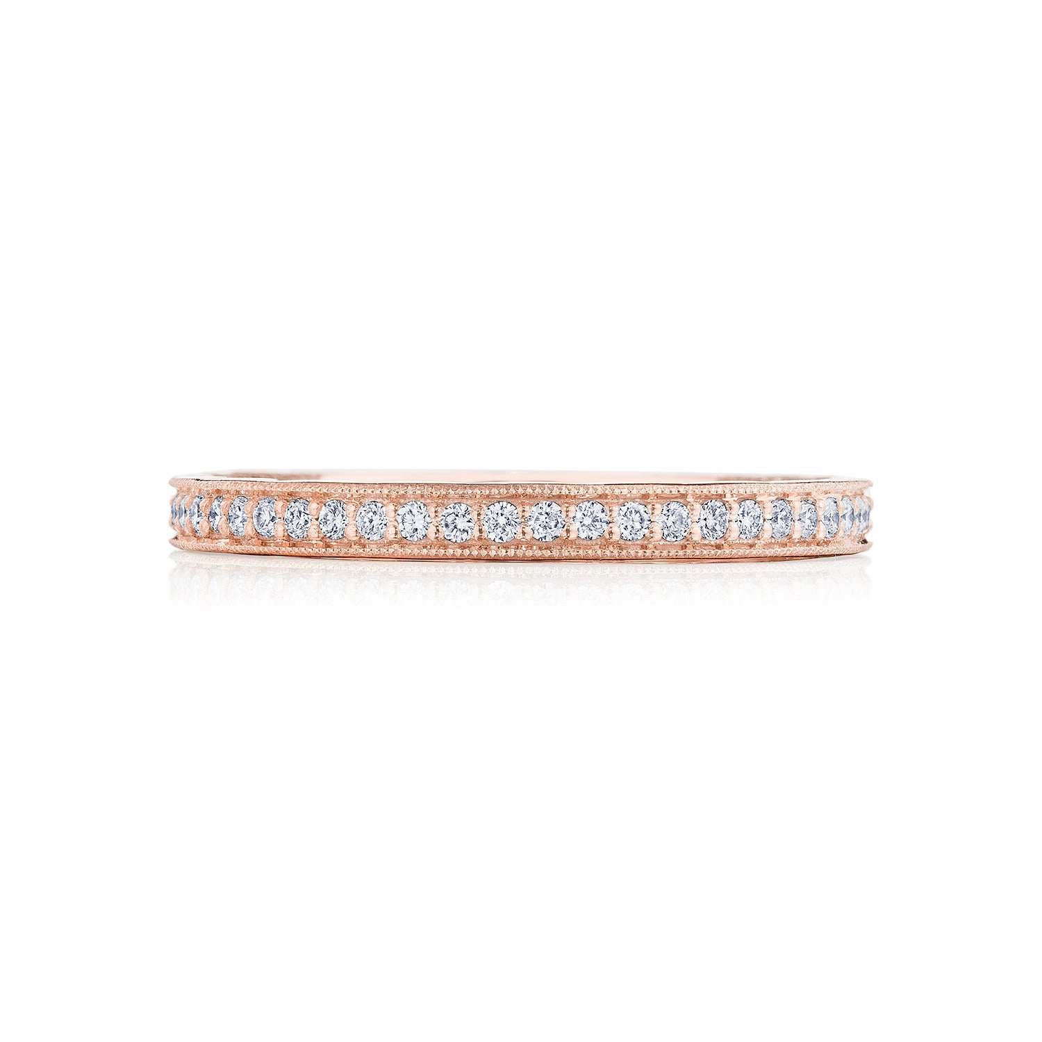 Tacori Coastal Crescent Pave Diamond Wedding Band