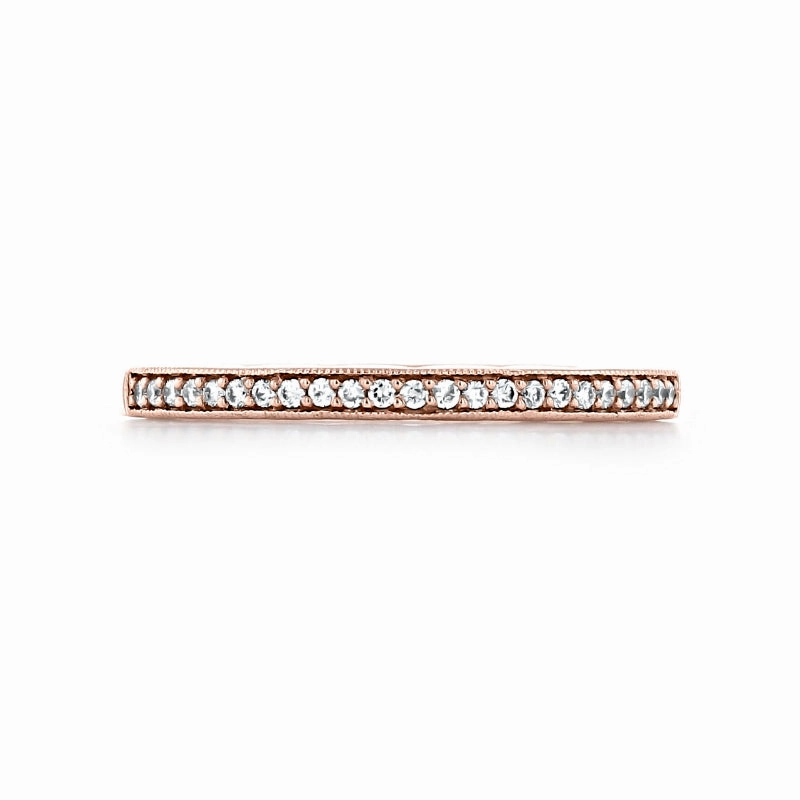 Tacori Costal Crescent Pave Diamond Wedding Band