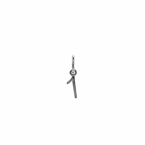 Tacori Sterling Silver Number "1" Charm Pendant