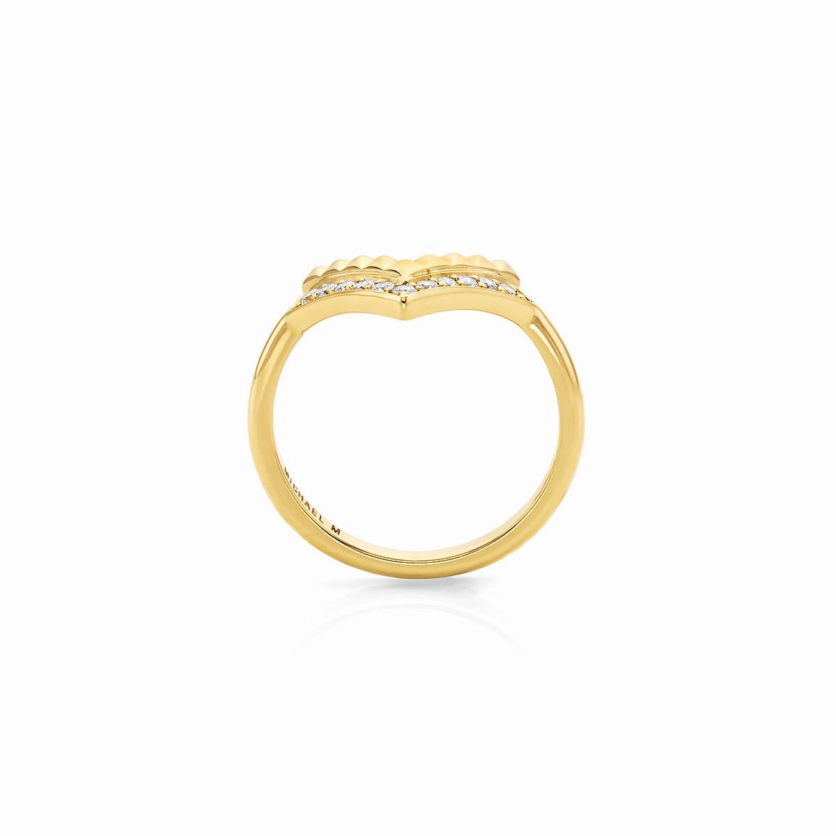 Tetra Chevon Ring F350 YG