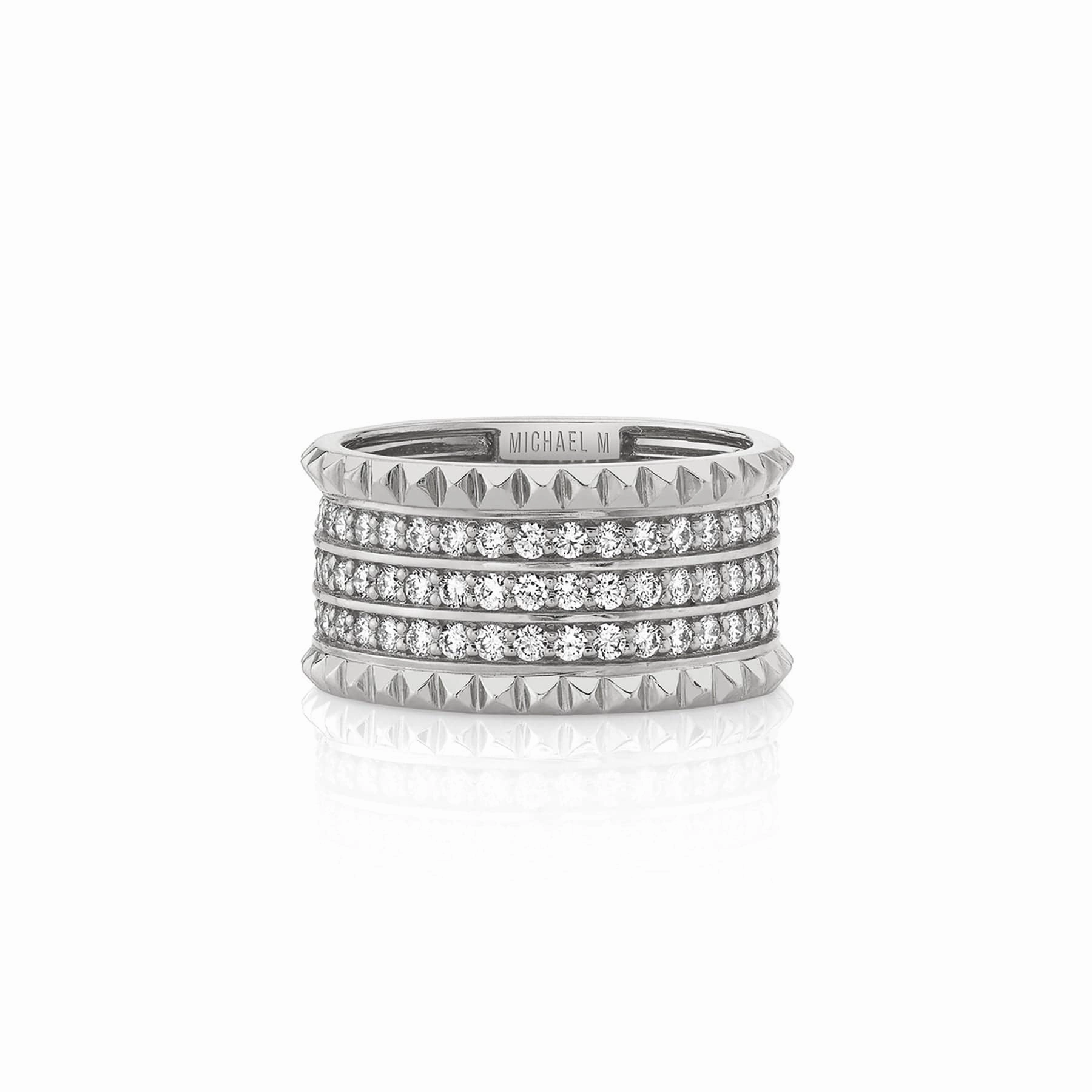 Tetra Triple Pav Band B363YG