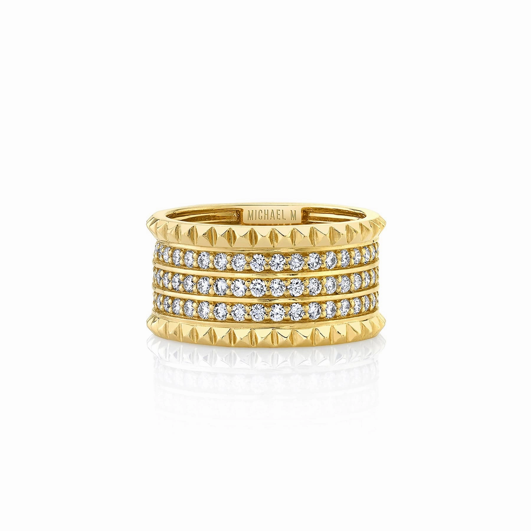 Tetra Triple Pav Band B363YG