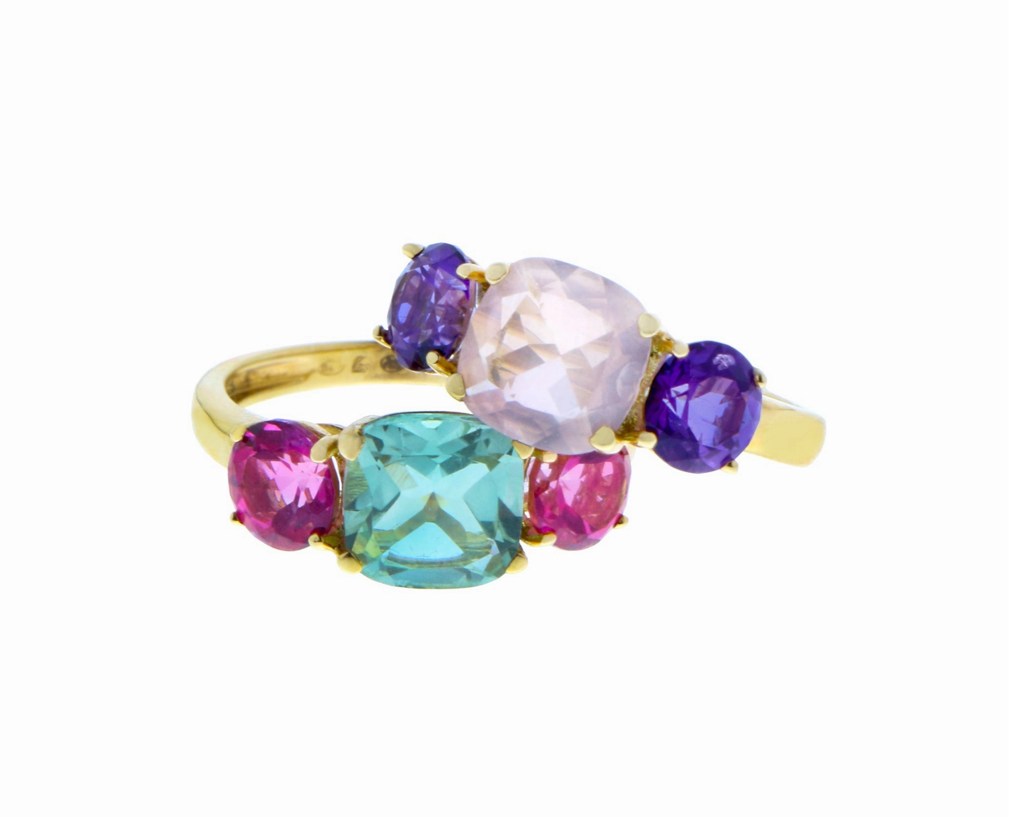 Three stone ring