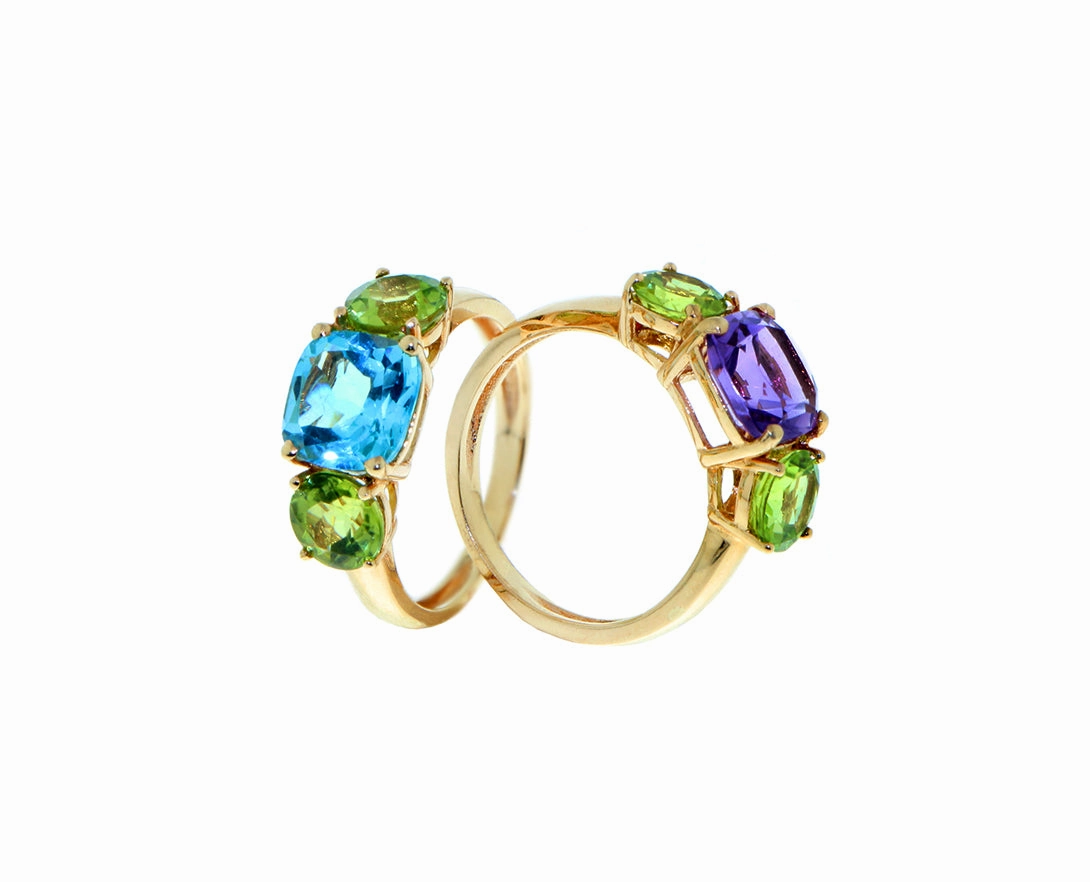 Three stone ring