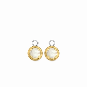 TI SENTO - Milano Mother of Pearl Ear Charms