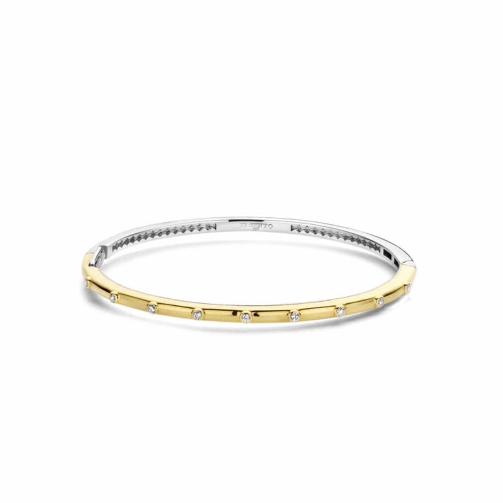 Ti Sento Sterling Silver Bangle Bracelet