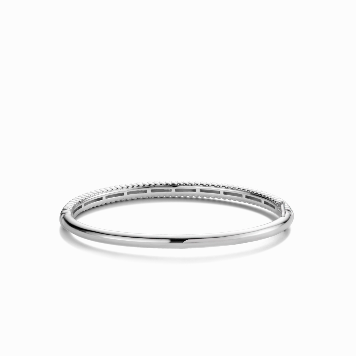 Ti Sento Sterling Silver Grooved Bracelet