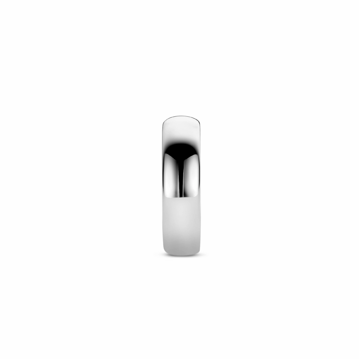 Ti Sento Sterling Silver Wide Polished Band