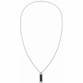Tommy Hilfiger Dog Tag Mens Necklace 2790492