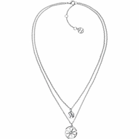 Tommy Hilfiger Ladies Double Layer Charm Necklace 2780067