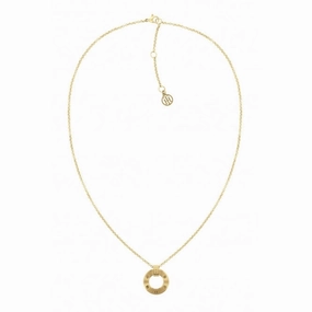 Tommy Hilfiger Ladies Gold Hardware Pendant and Chain 2780605