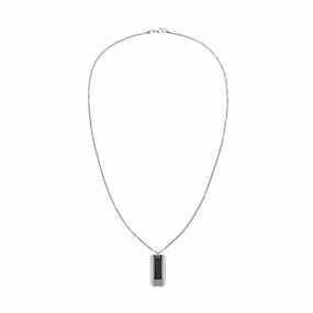 Tommy Hilfiger Logo Tag Mens Necklace 2790354