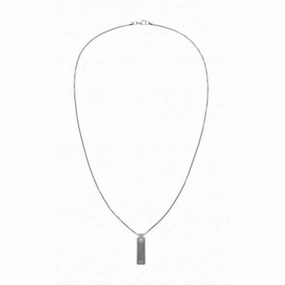 Tommy Hilfiger Logo Tag Mens Necklace 2790392