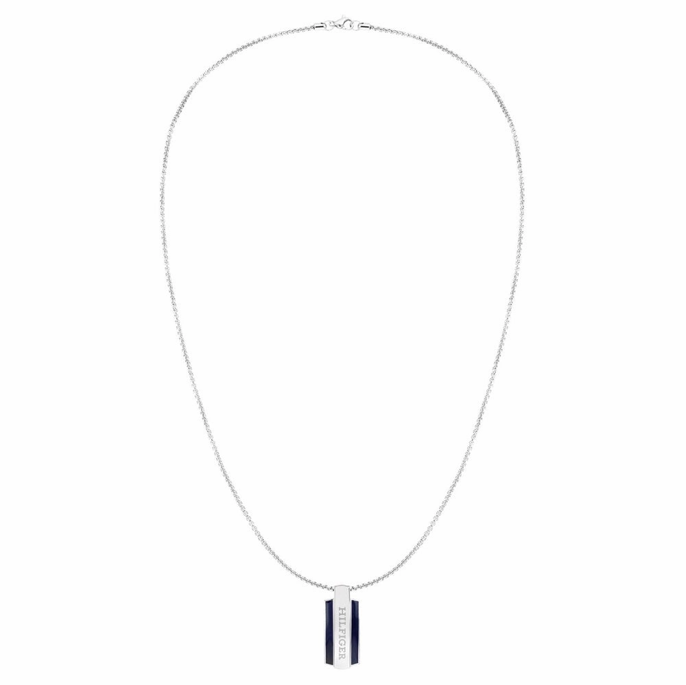 Tommy Hilfiger Mens Parker Dog Tag Necklace 2790599