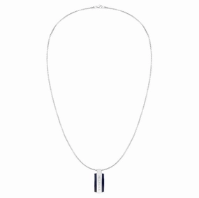 Tommy Hilfiger Mens Parker Dog Tag Necklace 2790599