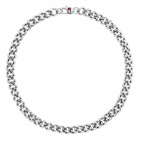 Tommy Hilfiger Wild Stainless Steel Mens Chain Necklace 2790614