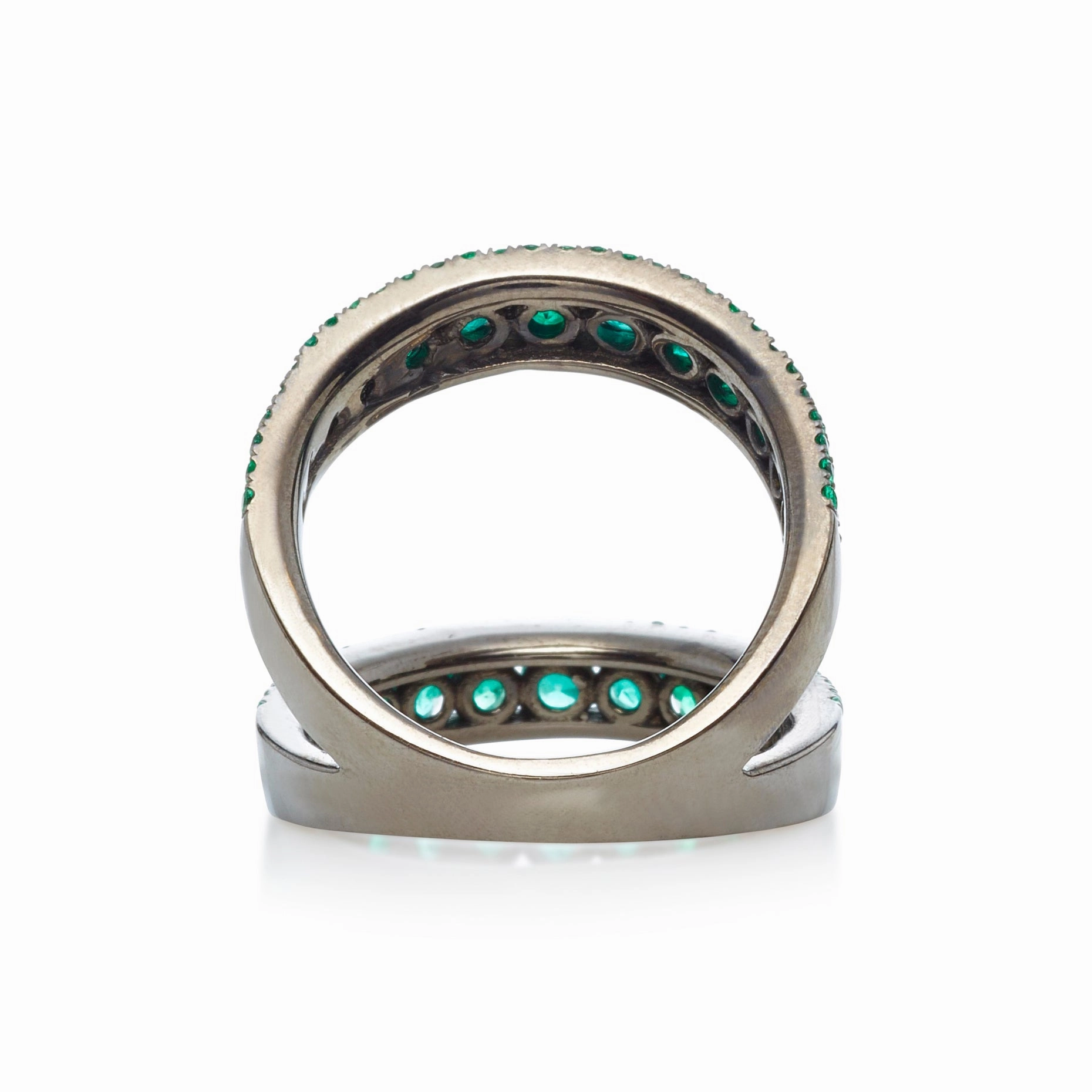 Twined Double Ring