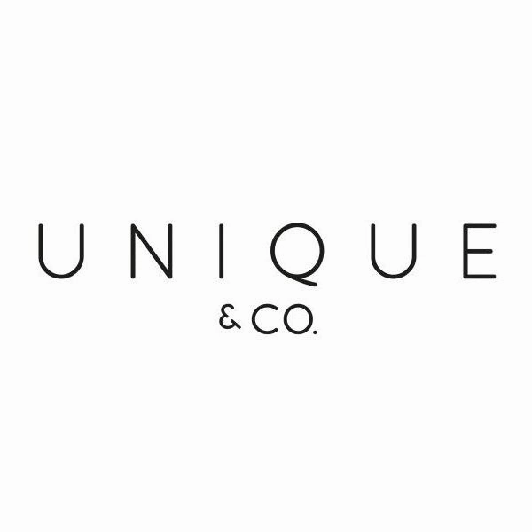 Unique & Co Sterling Silver and Rose Heart Necklace MK-817RG