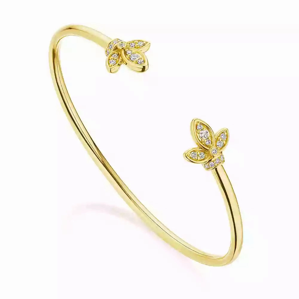 Verragio 18k Athena Marquise Diamond Toi Et Moi Bangle